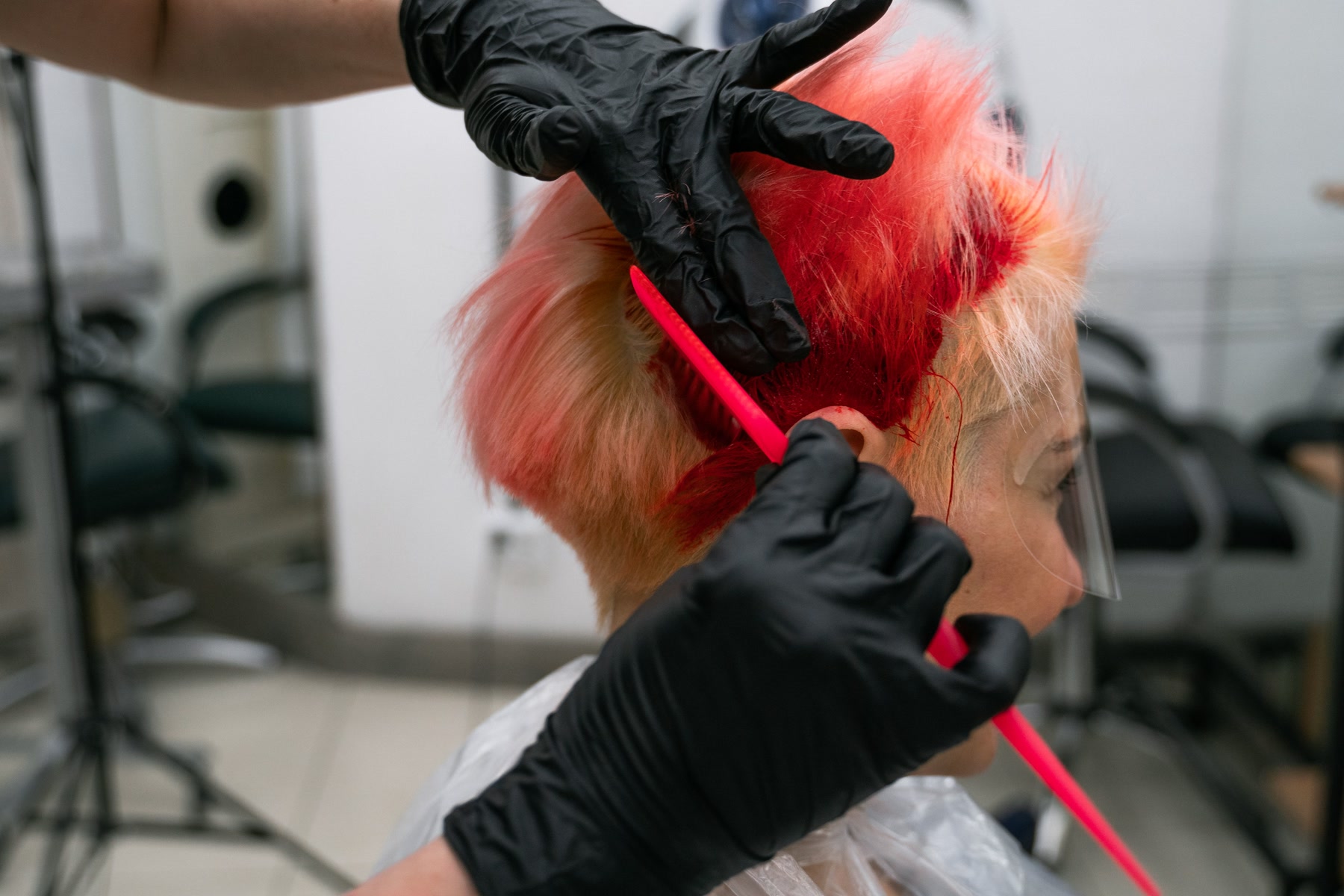Full Color — Roots and Boots Salon hair styling work